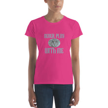 Load image into Gallery viewer, Women&#39;s short sleeve t-shirt Never Play With Me