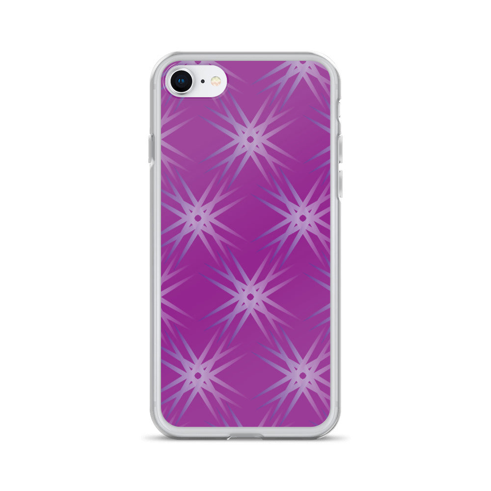 Dynamic Purple Retinal iPhone Case