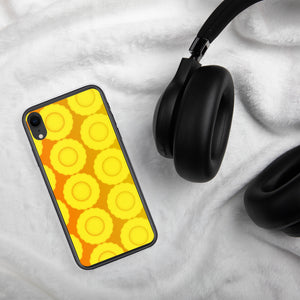 Sun Sine Flowers iPhone Case