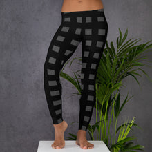 Load image into Gallery viewer, Black Jail Leggings