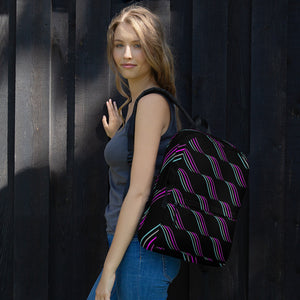 Black Waves Backpack