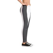 Load image into Gallery viewer, Black Strips Leggings