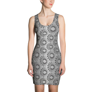 Dynamic Silver Black Dress