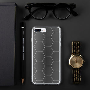 Black octagon iPhone Case