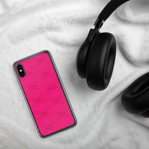 Imajinary Pink Quadrant iPhone Case