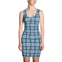 Load image into Gallery viewer, Blue In Black Network Dress