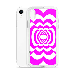 Pink Whirlpool iPhone Case