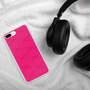 Imajinary Pink Quadrant iPhone Case