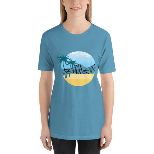 Beach life Unisex Short Sleeve Jersey T-Shirt