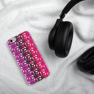 Dynamic pink iPhone Case