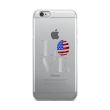 Load image into Gallery viewer, Love USA iPhone Case