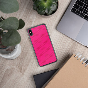 Imajinary Pink Quadrant iPhone Case