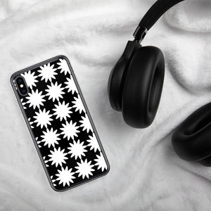 White Flowers Dynamic iPhone Case