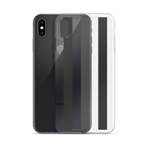 Black Strips iPhone Case