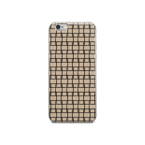 Solid Brown Wall iPhone Case