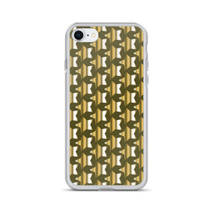 Golden Stars Frills iPhone Case