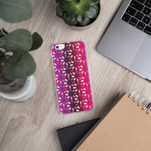 Dynamic pink iPhone Case