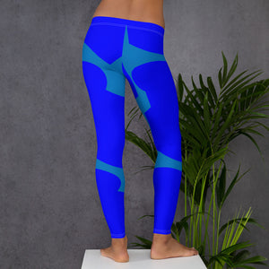 Blue Shine Girl Leggings