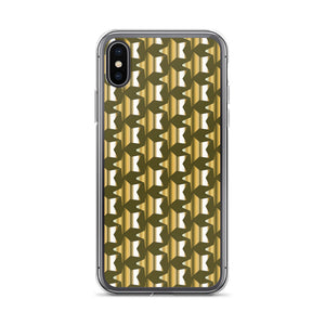 Golden Stars Frills iPhone Case