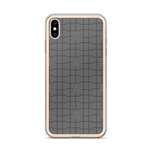 Gray Wall Solid iPhone Case