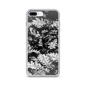 White Tree Leaves iPhone Case