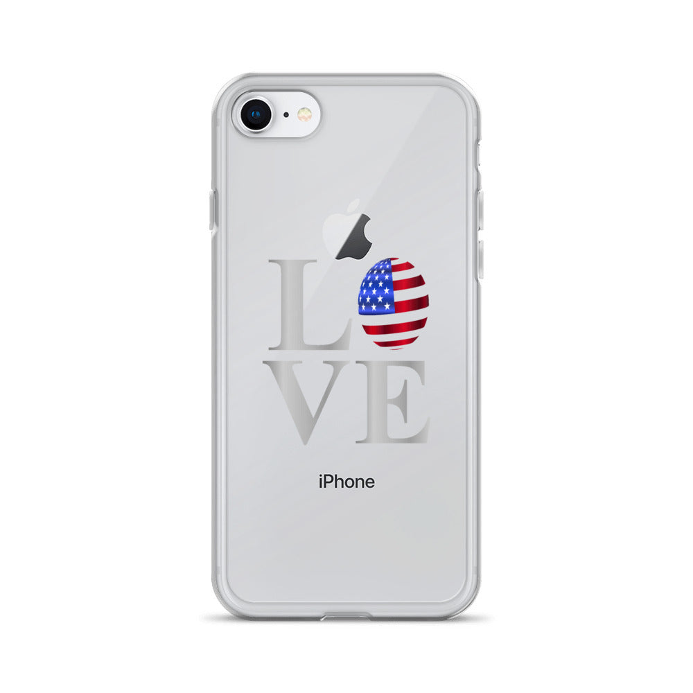 Love USA iPhone Case