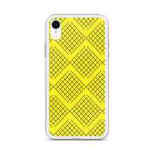 Load image into Gallery viewer, Imaginary Yellow Nets iPhone Case