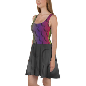 Dynamic Girl Skater Dress