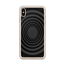 Load image into Gallery viewer, Gray Black Whirlpool iPhone Case