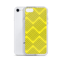 Load image into Gallery viewer, Imaginary Yellow Nets iPhone Case