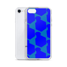 Load image into Gallery viewer, Shine Blue Dynamics iPhone Case