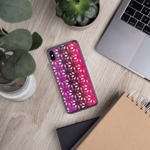 Dynamic pink iPhone Case