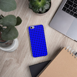 Blue Jail iPhone Case