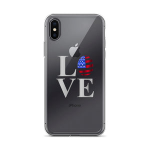 Love USA iPhone Case