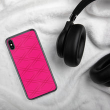 Load image into Gallery viewer, Imajinary Pink Quadrant iPhone Case