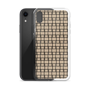 Solid Brown Wall iPhone Case