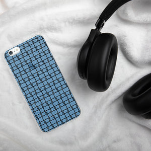 Blue Wall iPhone Case