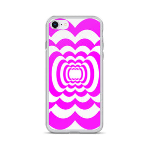 Pink Whirlpool iPhone Case