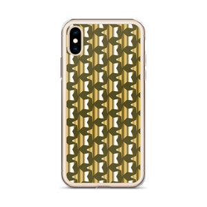 Golden Stars Frills iPhone Case