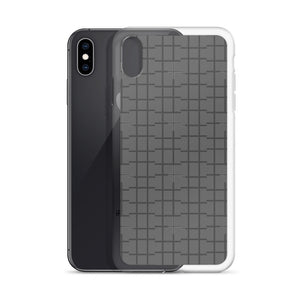 Gray Wall Solid iPhone Case