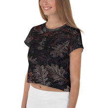 Load image into Gallery viewer, Tree Leaves Crop Tee