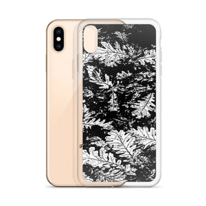 White Tree Leaves iPhone Case