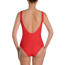 Load image into Gallery viewer, Imaginary Dynamic Red Nets Swimsuit