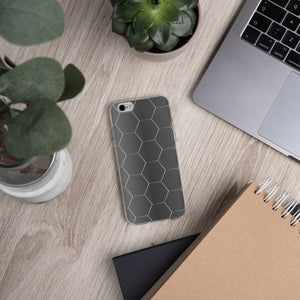 Black octagon iPhone Case