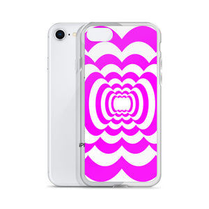 Pink Whirlpool iPhone Case