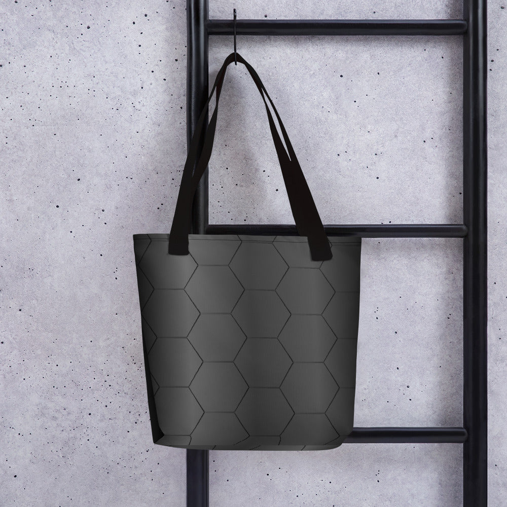 Dynamic Black Octan Tote bag