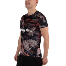 Load image into Gallery viewer, Enjoy it Men&#39;s Athletic T-shirt