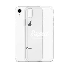 Load image into Gallery viewer, Respect iPhone Case