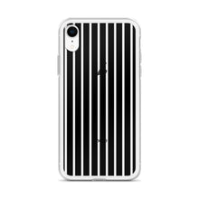 Load image into Gallery viewer, Multiple Black Strips iPhone Case