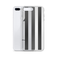 Load image into Gallery viewer, Black Strips iPhone Case